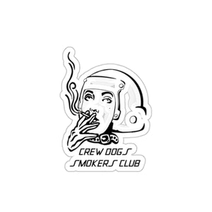 Crewdawg's Smoker club Die-Cut Slap