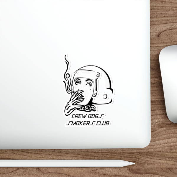 Crewdawg's Smoker club Die-Cut Slap