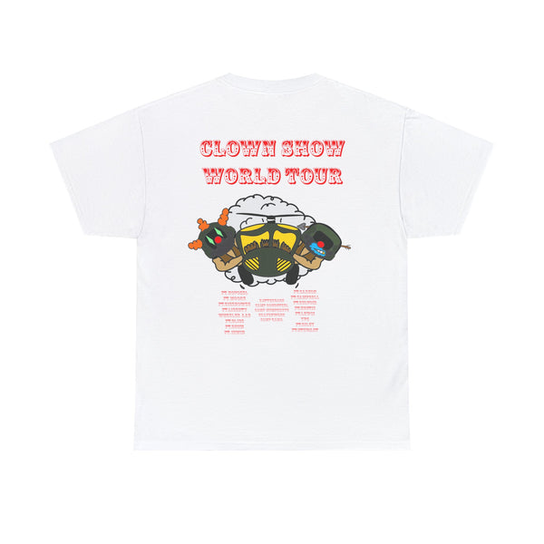 Clown Show World Tour Unisex Heavy Cotton Tee