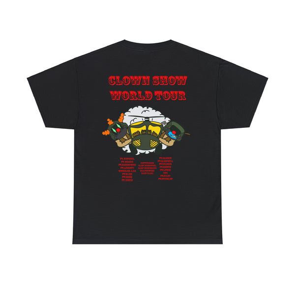 Clown Show World Tour Unisex Heavy Cotton Tee