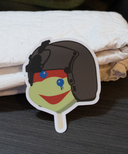 Raggedy Raph Ice Cream Sticker