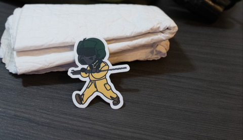 Little Gunner Boi Sticker