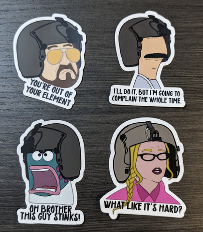 One Liner Series Stickers