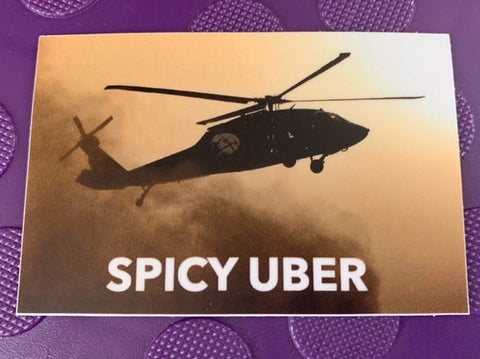 Spicy Uber Sticker