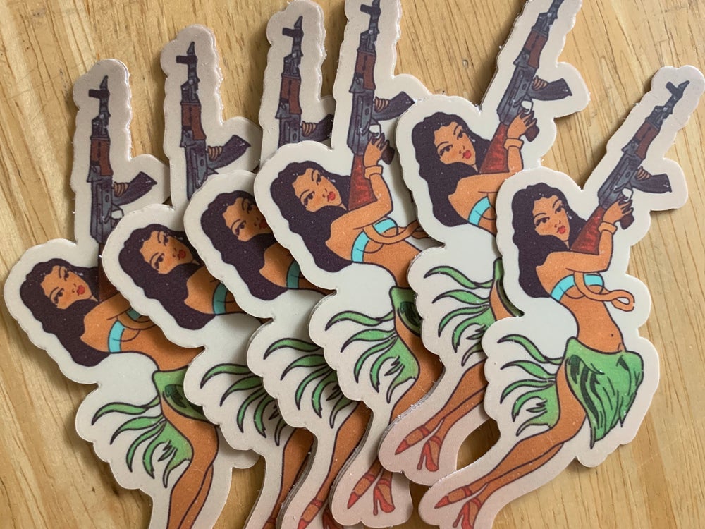 Kailua Jane Sticker