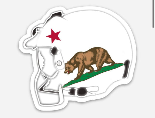 Flag Helmet Stickers