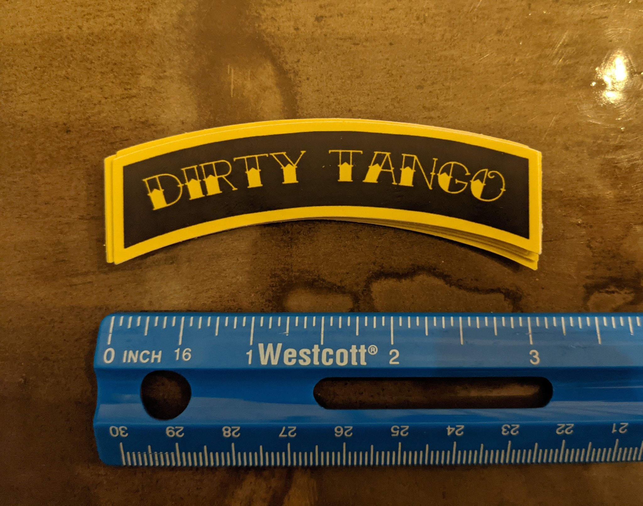 Dirty Tango Tab Sticker