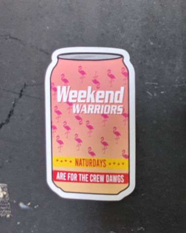 Weekend Warriors Naturdays Magnet