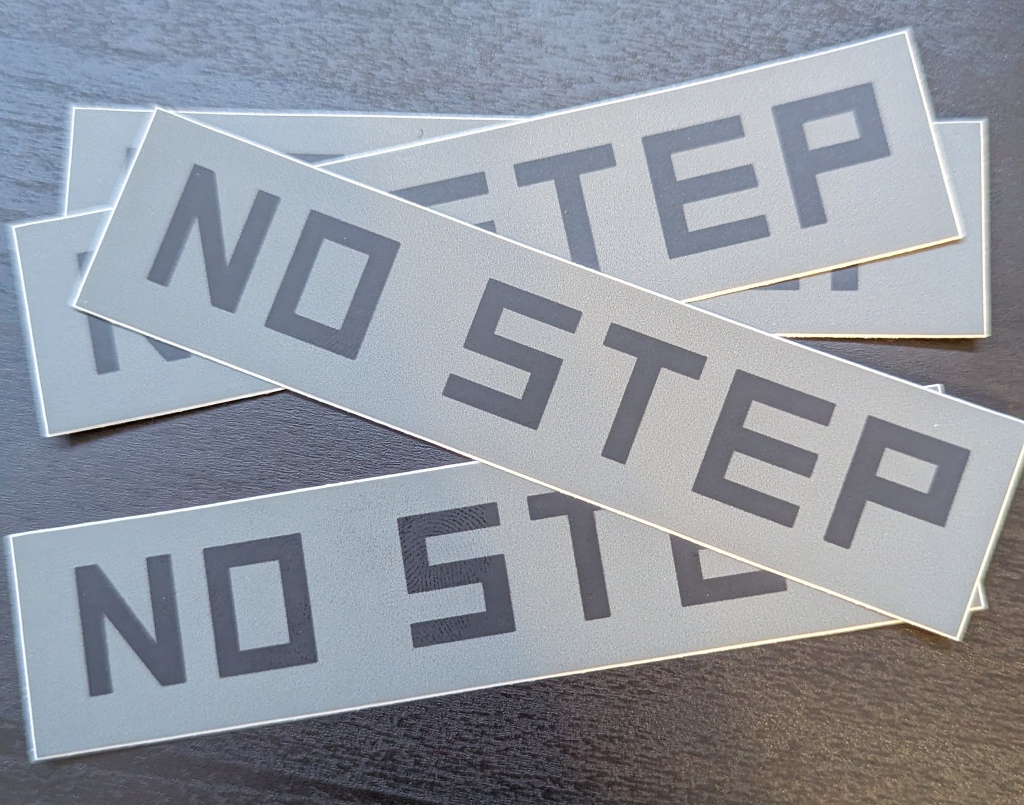 No Step Sticker